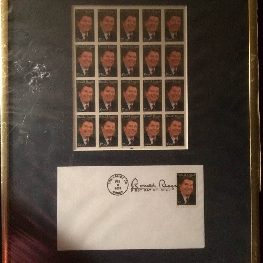 First Day Cover/Stamp Collectible framed & matted